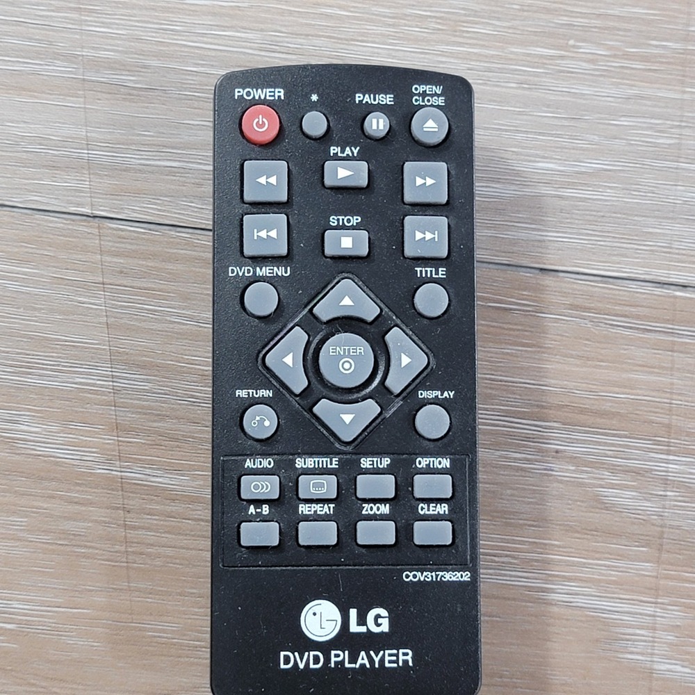 Genuine LG COV31736202 DVD Player Remote Control